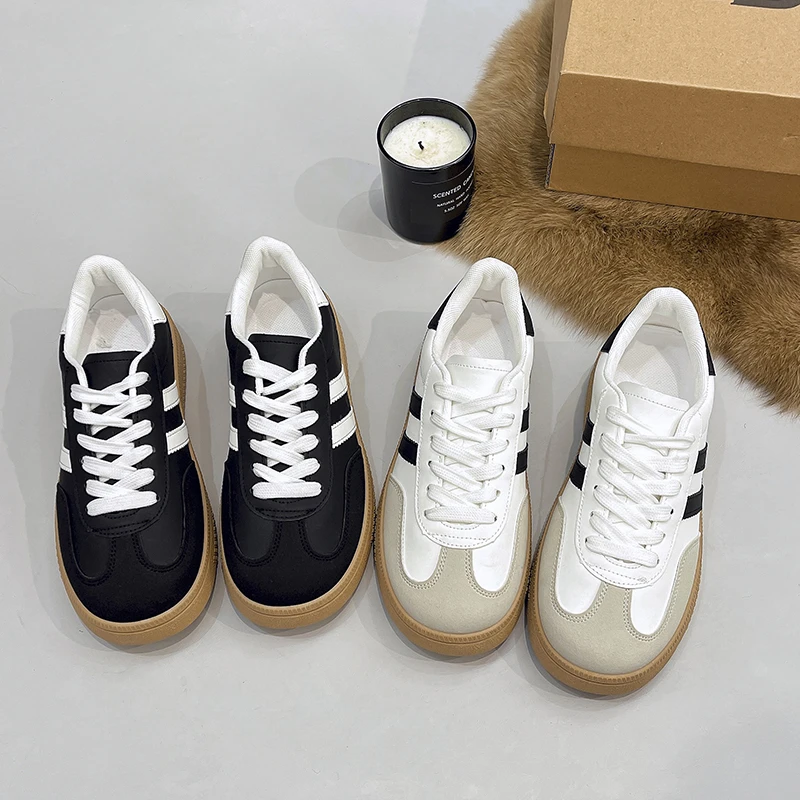 Women\'s Sneakers Plus Size 43 Fashion Breathable Flats Woman Soft Sole Walking Vulcanized Shoes Women Casual Sports Shoes