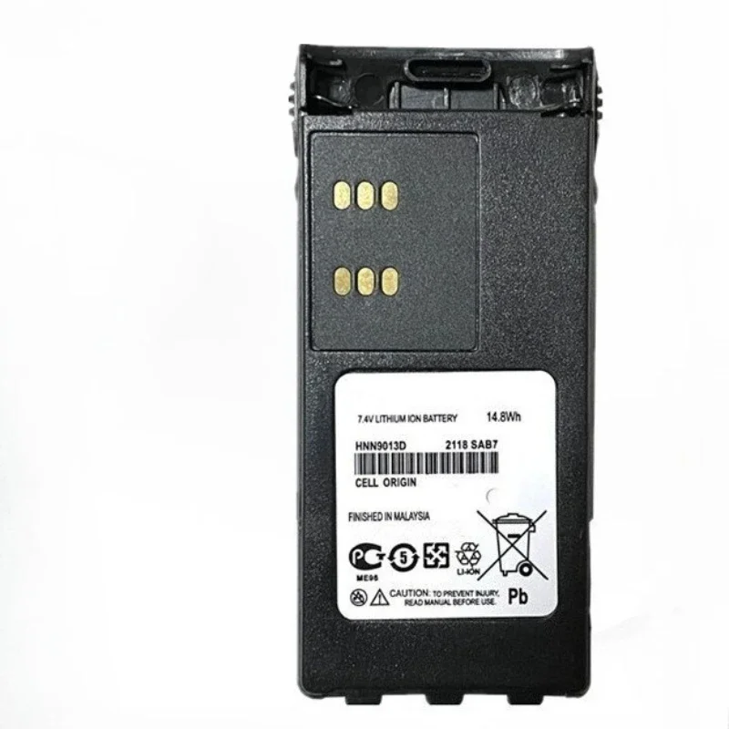 بطارية ليثيوم أيون متوافقة مع HNN9013D مع GP340 GP380 GP640 GP680 HT1250 HT750 GP328 PRO5150 MTX850 أجهزة راديو ثنائية الاتجاه تيار مستمر 7.4 فولت