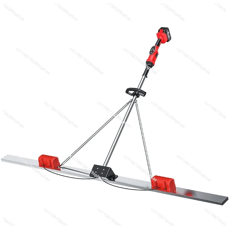 Manual Floor Leveler Large Capacity Lithium-ion Vibrating Ruler 150cm 21V Concrete Electric Scraper Widening Thickening