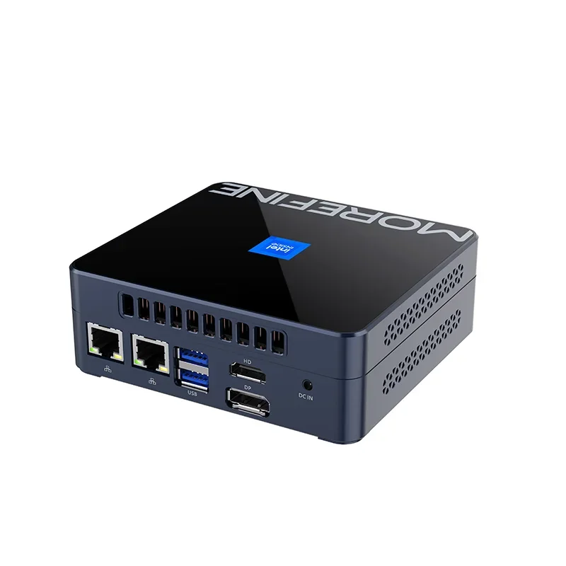 New Morefine Intel N150 N100 Mini PC M9S Twin Lake DDR5 4800MHz PCIE3.0x4 2xLAN Office Computer Windows 11 dekstops WiFi6 BT5.2