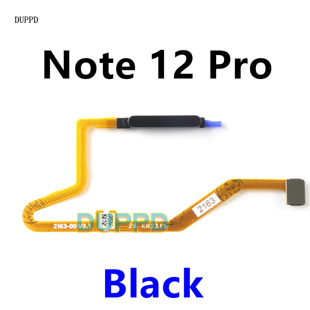 

Сканер отпечатков пальцев для Xiaomi Redmi Note 12 Pro + Plus 5G 12 Pro ID Кнопка «Домой» Меню отпечатков пальцев Датчик возврата ключа Гибкий кабель