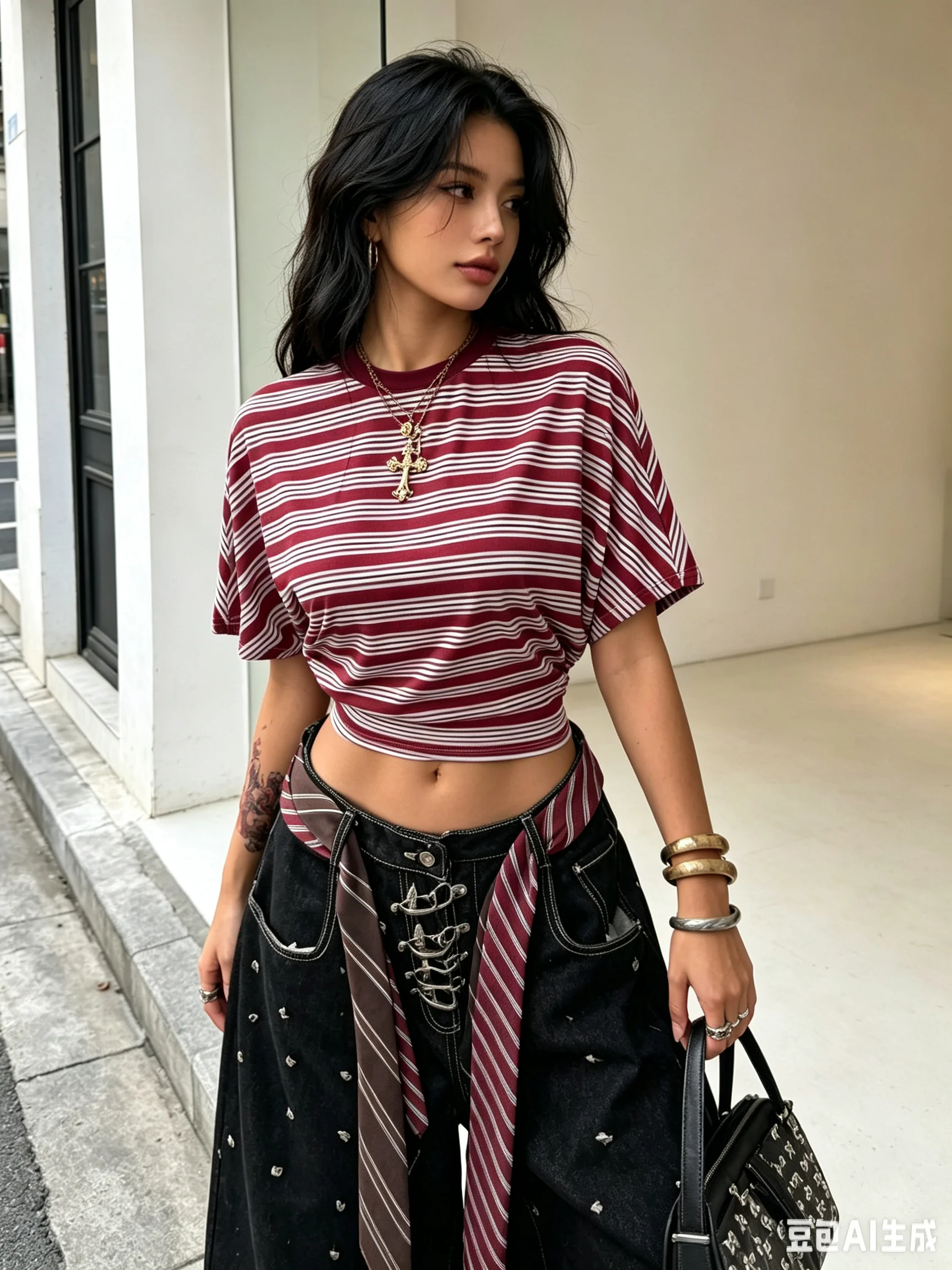 Women's T-Shirt Fashion Spring/Summer Minimalist Chic Y2K Preppy Basic Daily Wear Casual Streetwear Loose Tees Family Matching