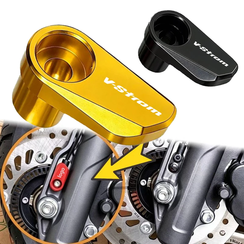 Cubierta protectora para sensor ABS de rueda delantera y trasera de motocicleta, para Suzuki VStrom V-Strom 650 1000 1050 XT DL 650 DL1000 800DE 250