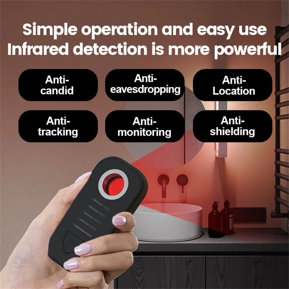 Spy Camera RF Signal Detector Spy Things Gadgets Signal Detect Multi-Function Anti-tracking Anti Candid GDP Device Finder