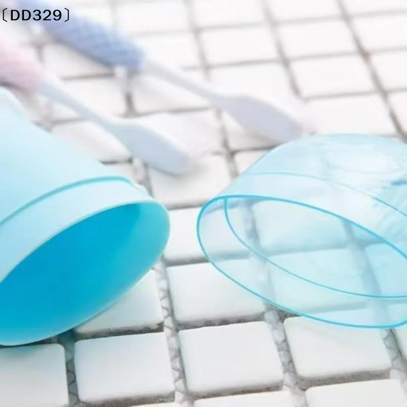 1Pcs Portable Hiking Camping Toothbrush Storage Box Travel Toothbrush Toothpaste Cover Holder Wash Cup Cosmetic Capsule 〔DD329〕