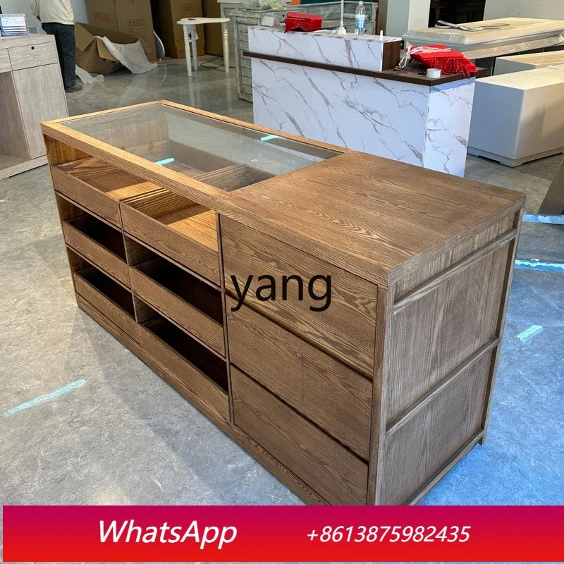 

MMclothing store Nakajima display stand storage side cabinet paint decorative ornament display table