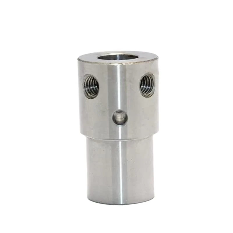 

CNC machined stainless steel precision coupling mechanical transmission connection shaft sleeve accessories