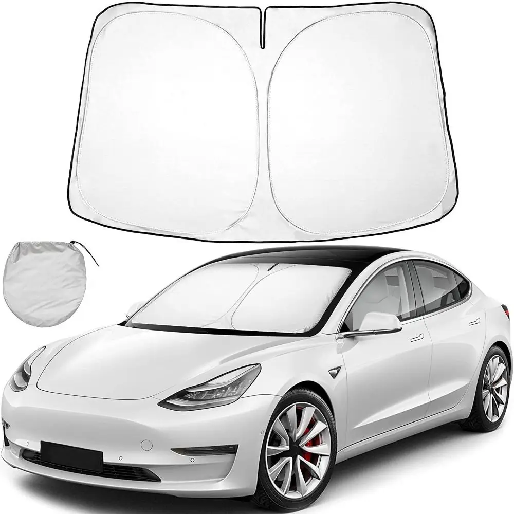 

Folding Design Windshield Sun Shade UV-Anti Anti Glare Car Sunshade Cover Heat Protection Heat Insulation