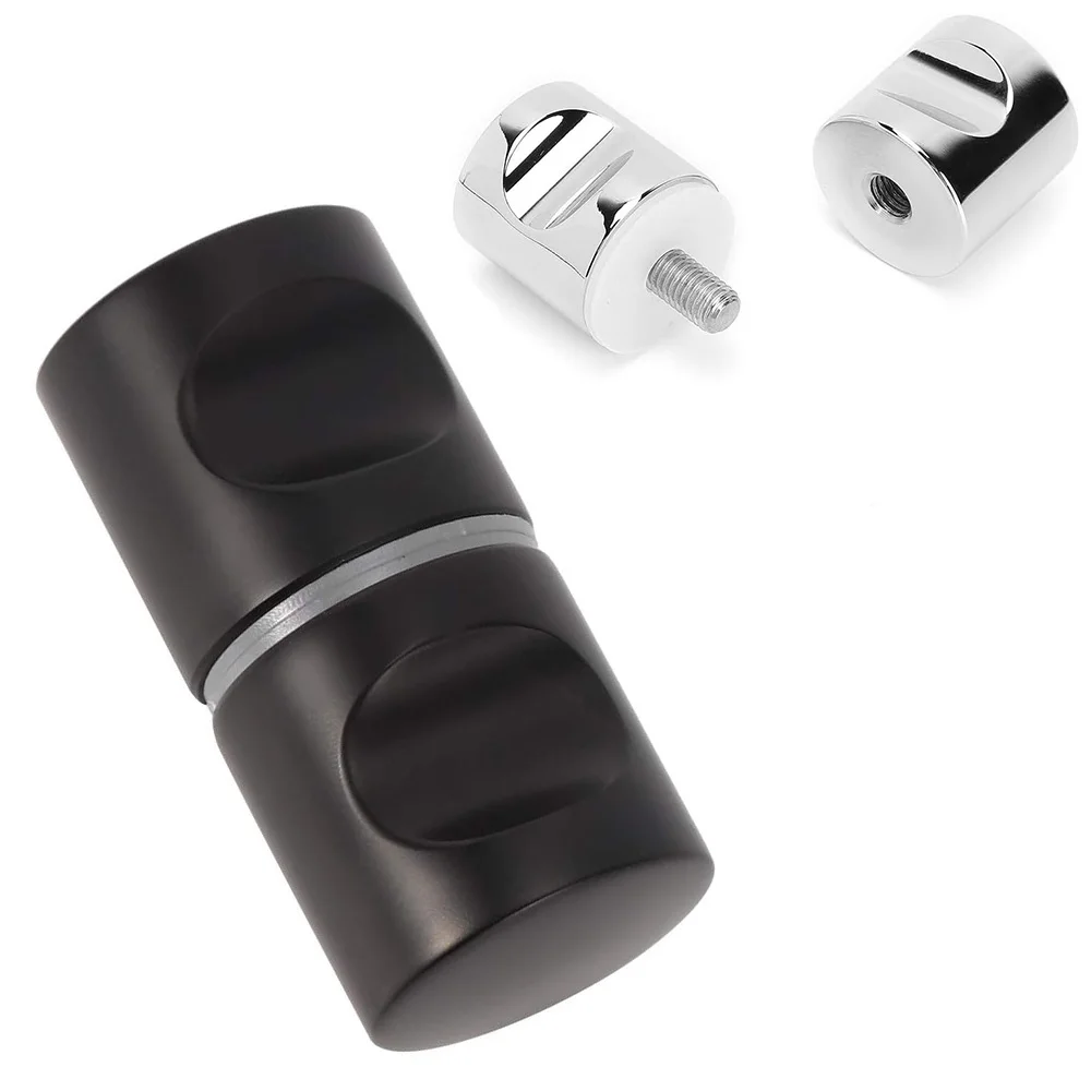 

Shower Door Knobs Double Sided Shower Glass Door Handle Aluminum Alloy Solid Back-to-Back Glass Door Bathroom Knob Home Hardware