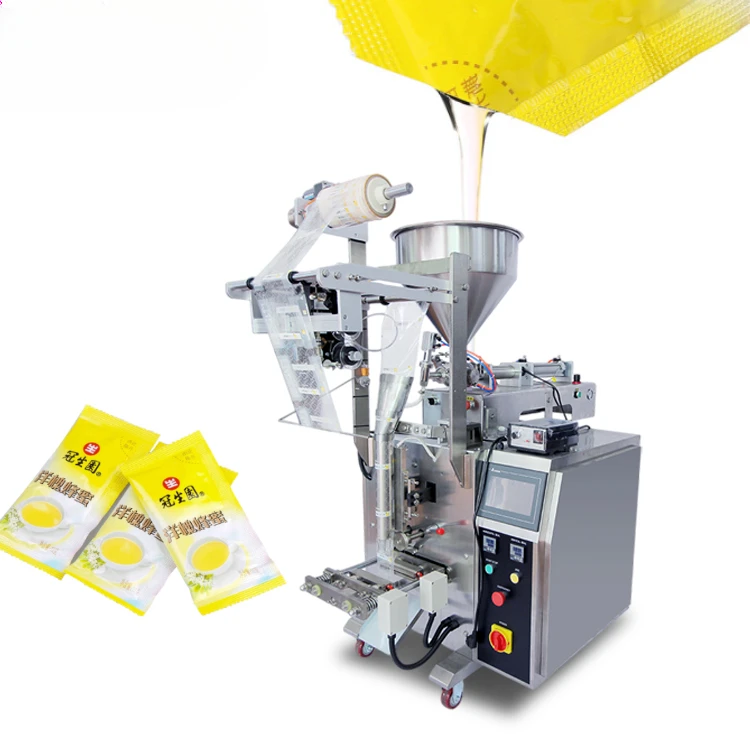 Automatic Vertical Film Bag Filling Sealing Stick Sachet Liquid Honey Packing Machine filling machine