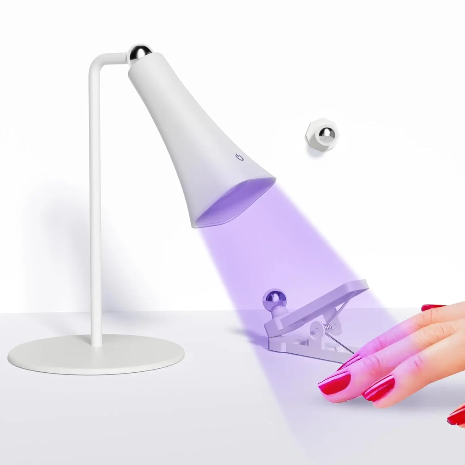 Mini UV Nail Dryer Gel Nail Polish USB Uv Light Lamp With Display Portable Power Uv Led Lamps Mini Handheld Lamp Nail Tools Art