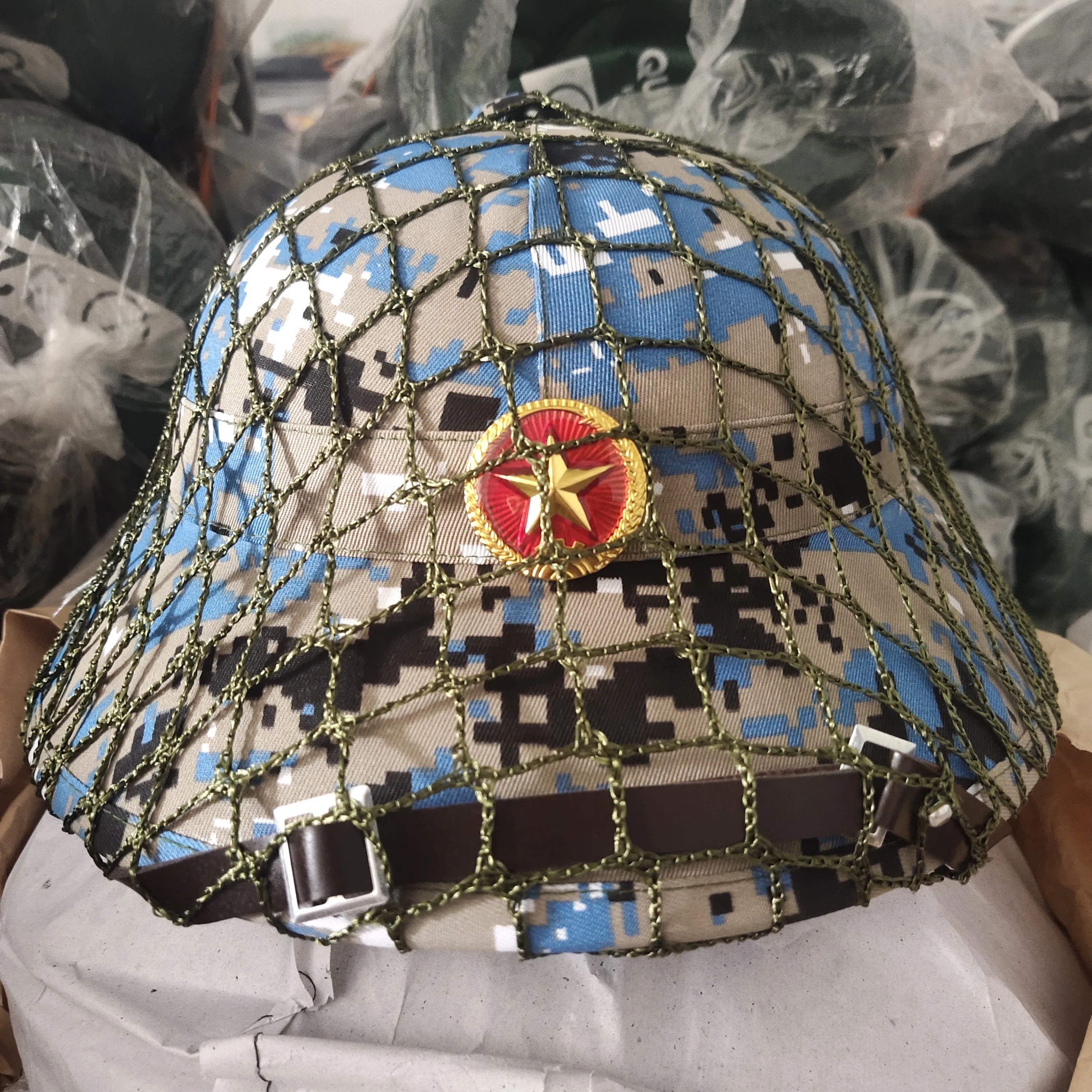 Couverture de filet de casque de CAMOUFLAGE de parachutiste de l'armée tactique d'extérieur du Vietnam