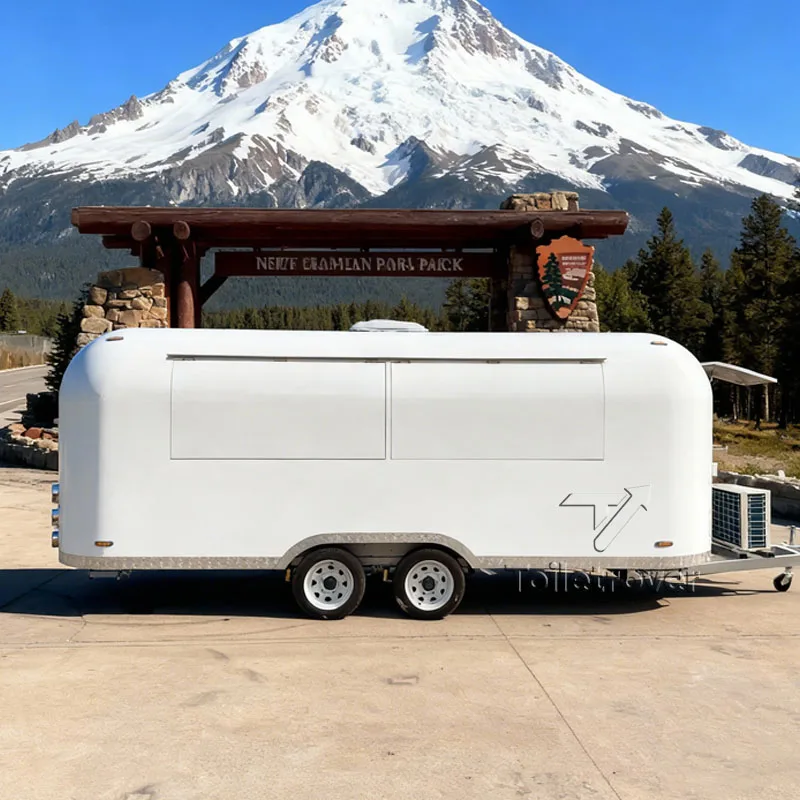 فريدة من نوعها شارع شواء الغذاء مقطورة البيتزا دونر كباب برغر التاكو الدجاج المقلي Camiones دي كوميدا/الشاحنات الغذائية