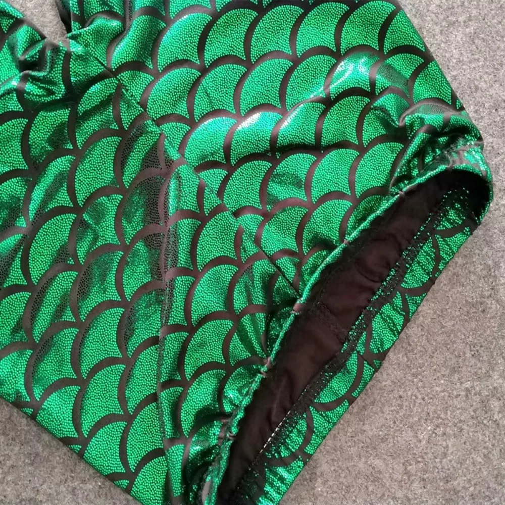 

New Cosplay Long Pants Mermaid Scale Sexy Mermaid Scale Leggings Party Dress Party