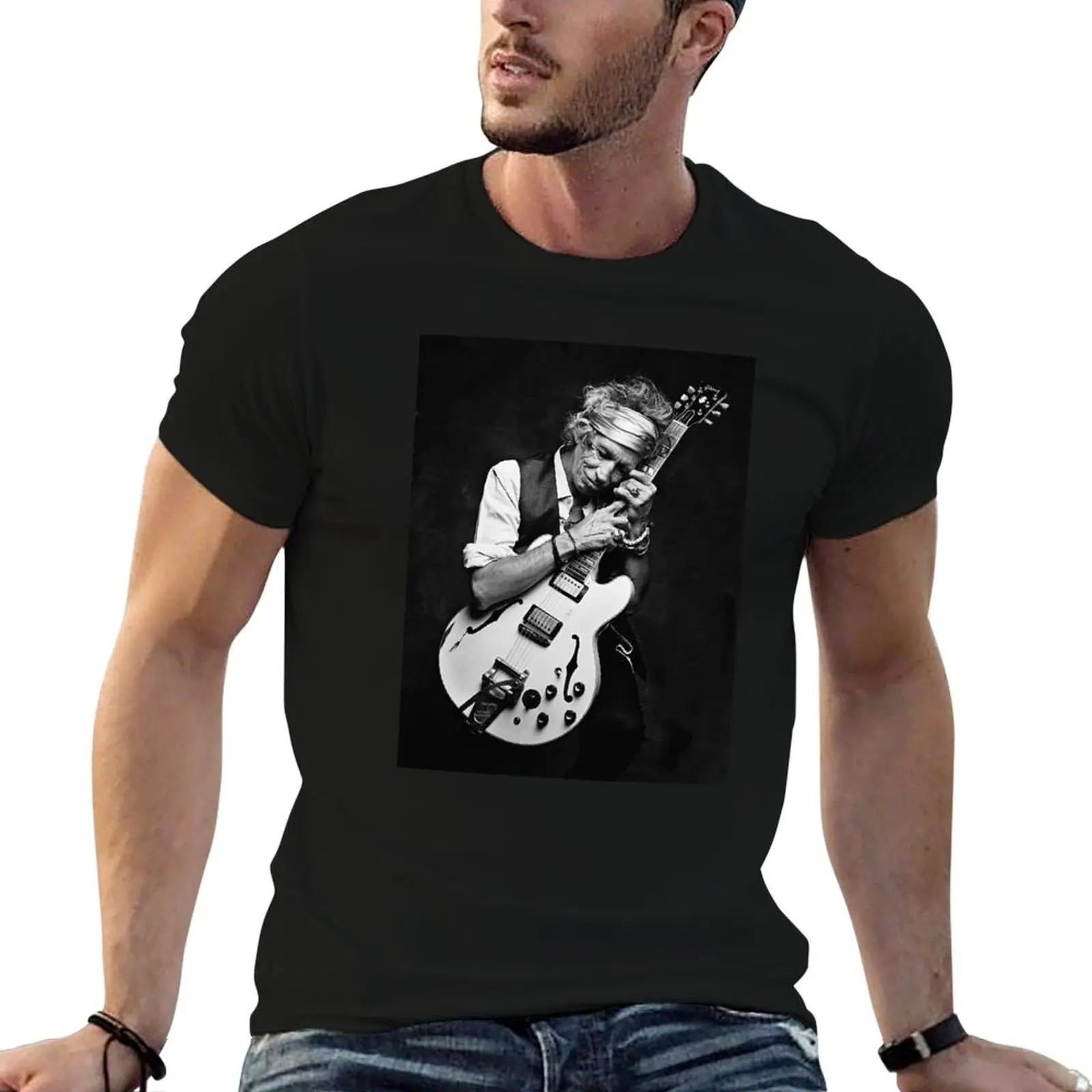 Kéith Ríchárds - The Róllíng Stónes T-Shirt shirts graphic Aesthetic clothing vintage t shirt men