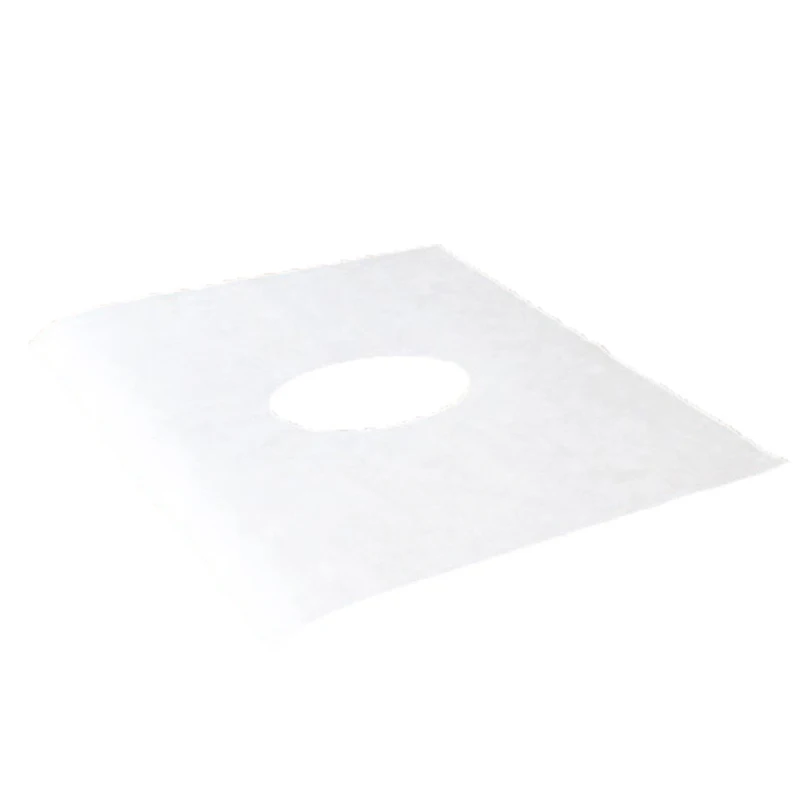 100 Uds Spa salón desechable masaje cara reposabezas fundas de cojín hojas de cuna reposacabezas almohada papel masaje cara cuna cubierta de mesa