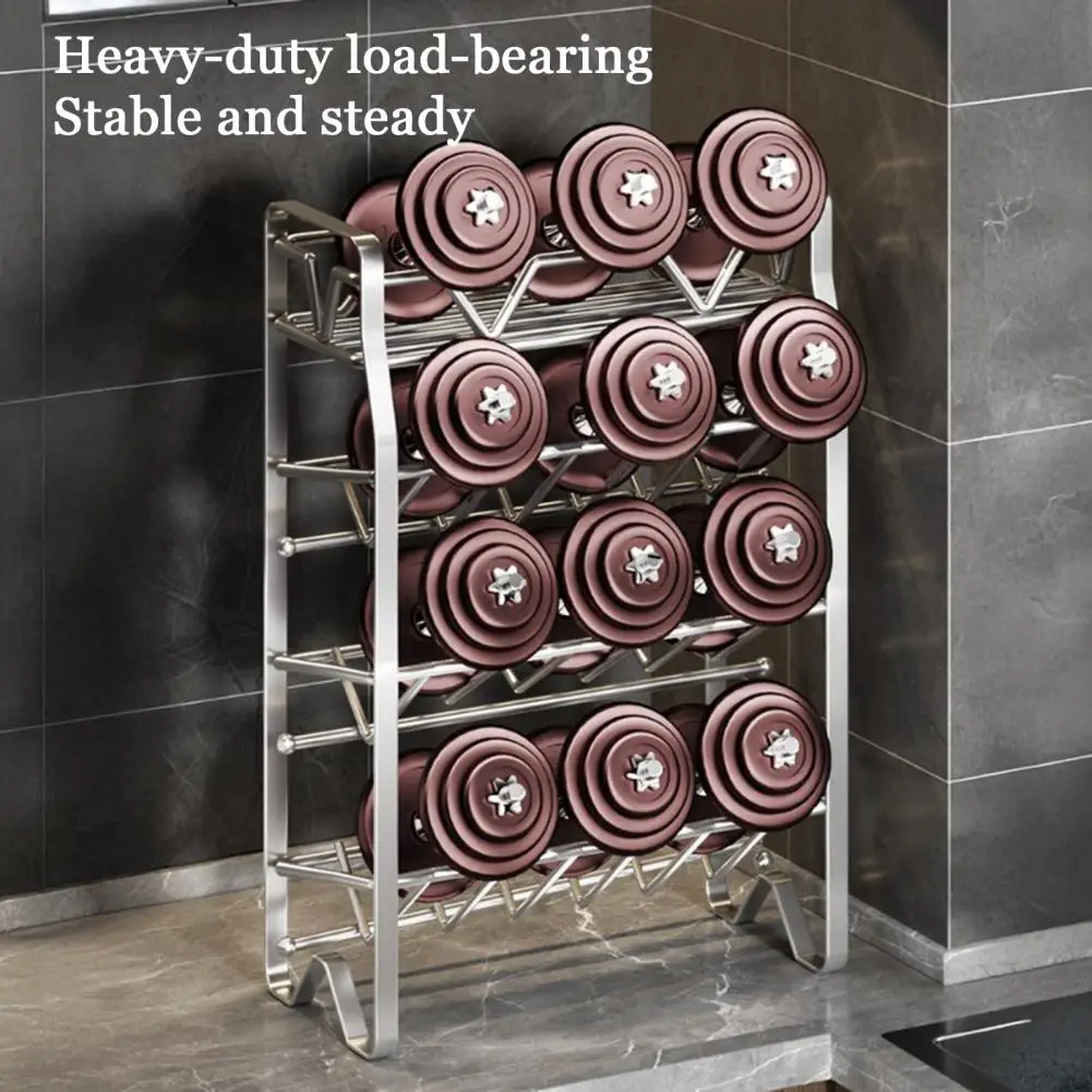 Spice Organizer Rack Stainless Steel Spice Rack Organizer 2/3/4 Tier Condiment Holder for Kitchen Countertop Multi-layer