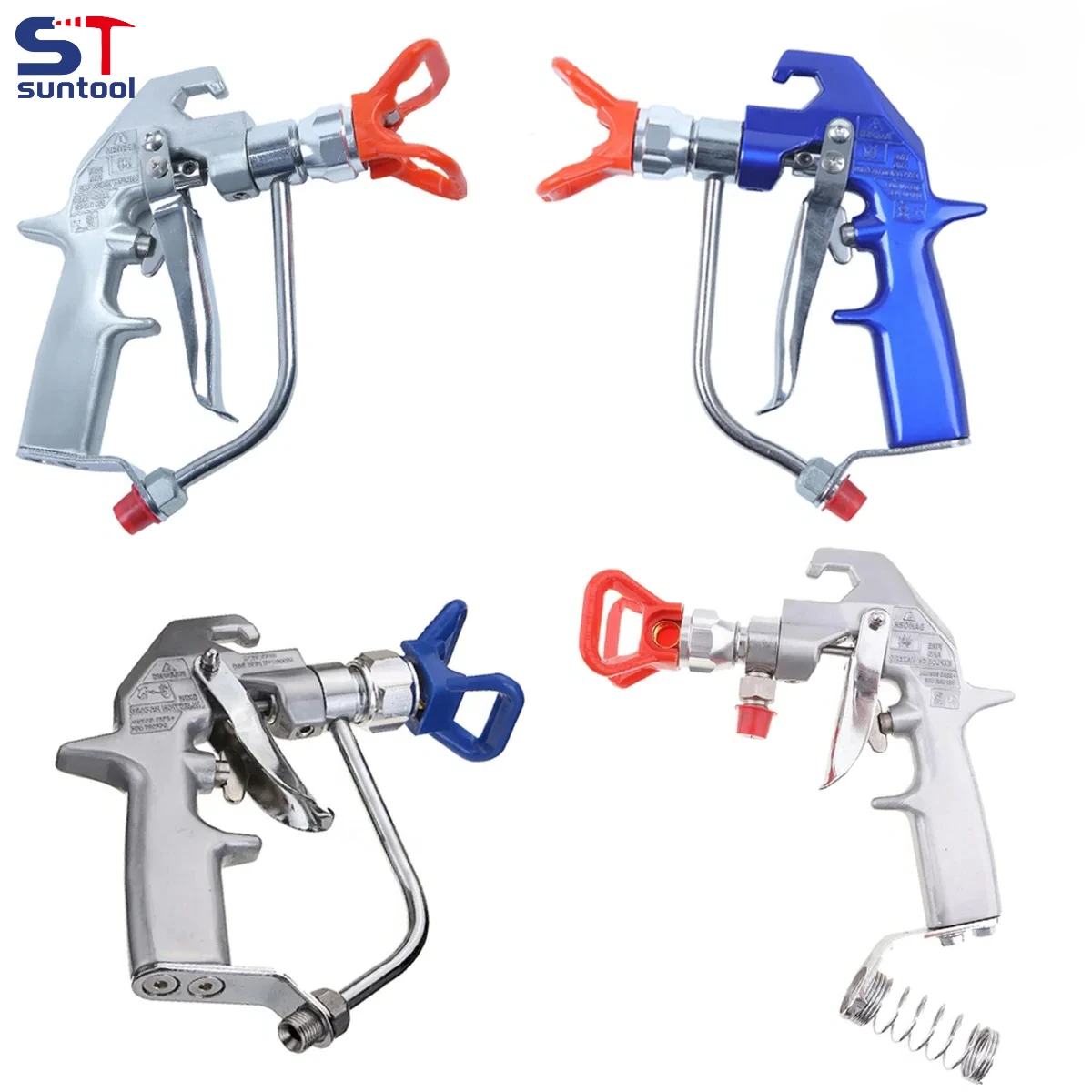

Suntool High Pressure 5000psi Airless Sprayer Gun 241705 and 243283 and 248157 with Guard for Airless Paint Sprayer