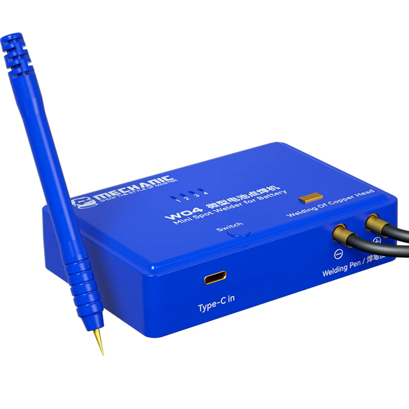 Mecânico w04 portátil máquina de solda a ponto bateria soldador shortkiller pcb circuito detector dispositivo soldador bateria móvel