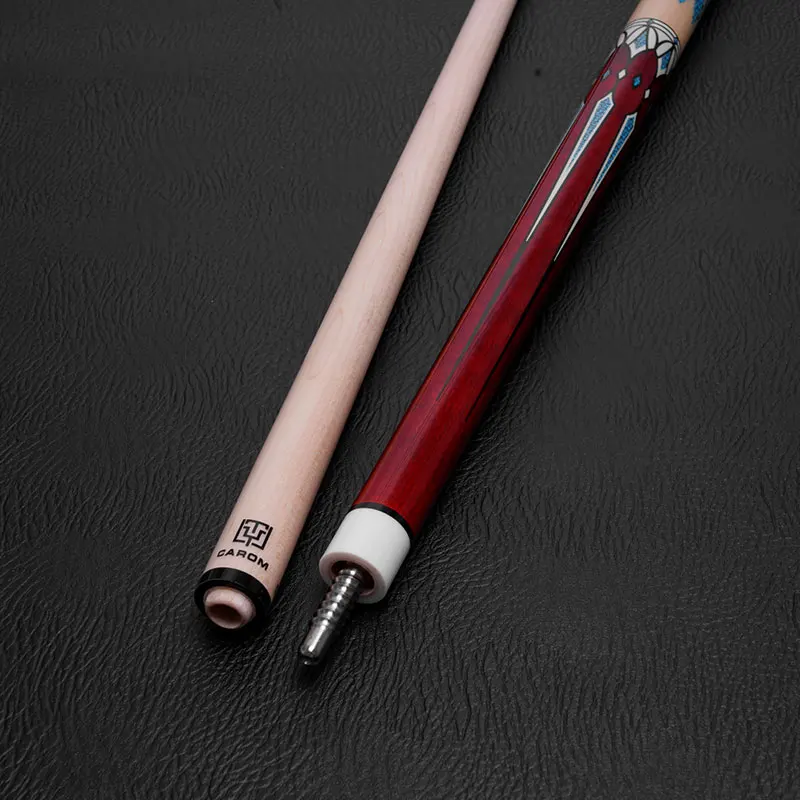 New Ty Brand Typhoon Series Carom Cue Stick 3 Cushion Cue Korean Carom Billiard Cue Stainless Steel Radial Joint 12.2mm Tip 2022