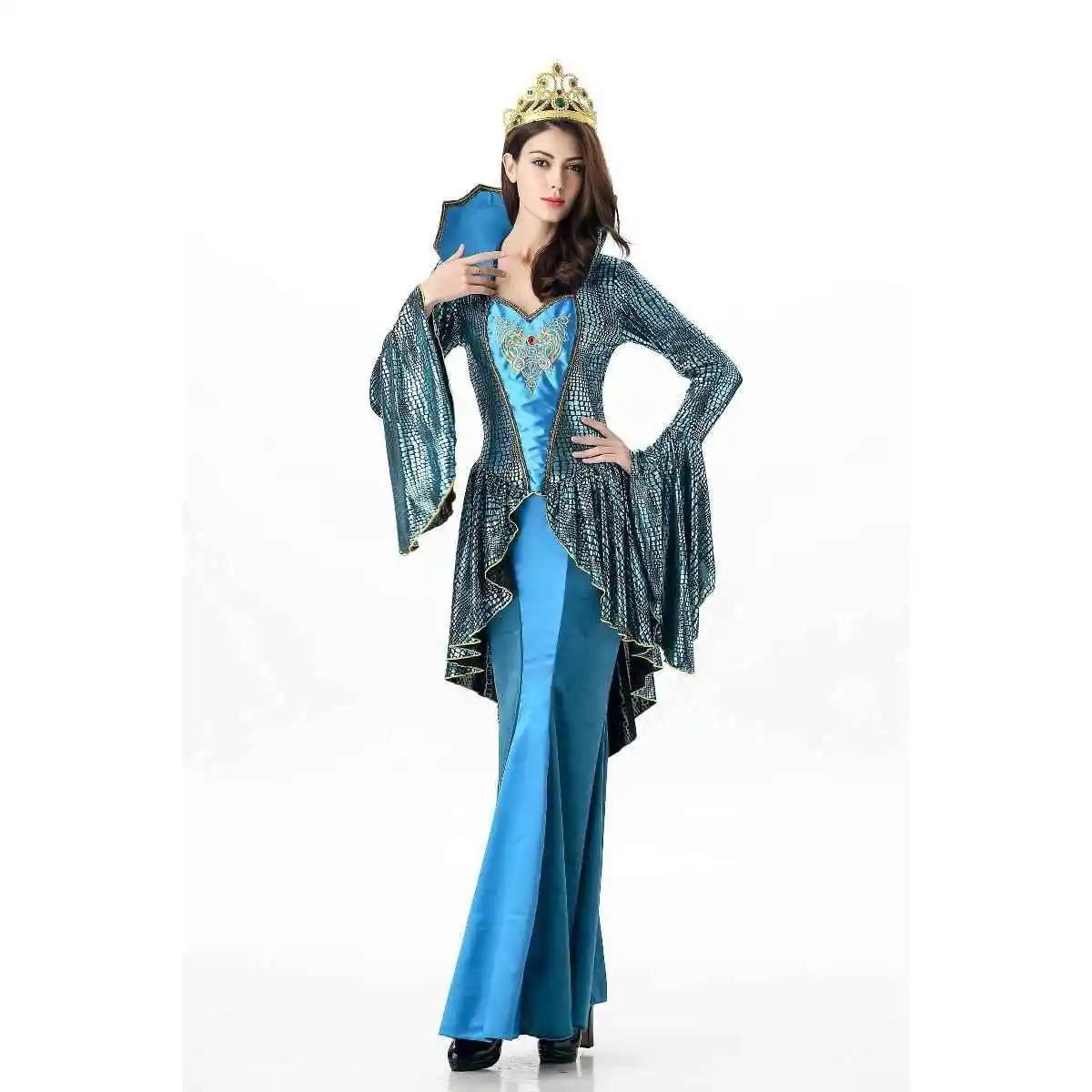 Loween ancien dieu jeu de rôle Costume reine élégance scène Performance coton traditionnel chinois femmes Faion
