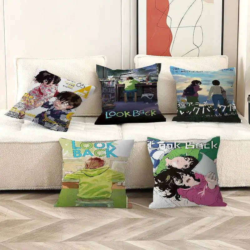 

Anime Look Back Pillow Anime Pillow Sofa Bed Head Pillow Cover Cushion Cover 45x45 cm Fashion