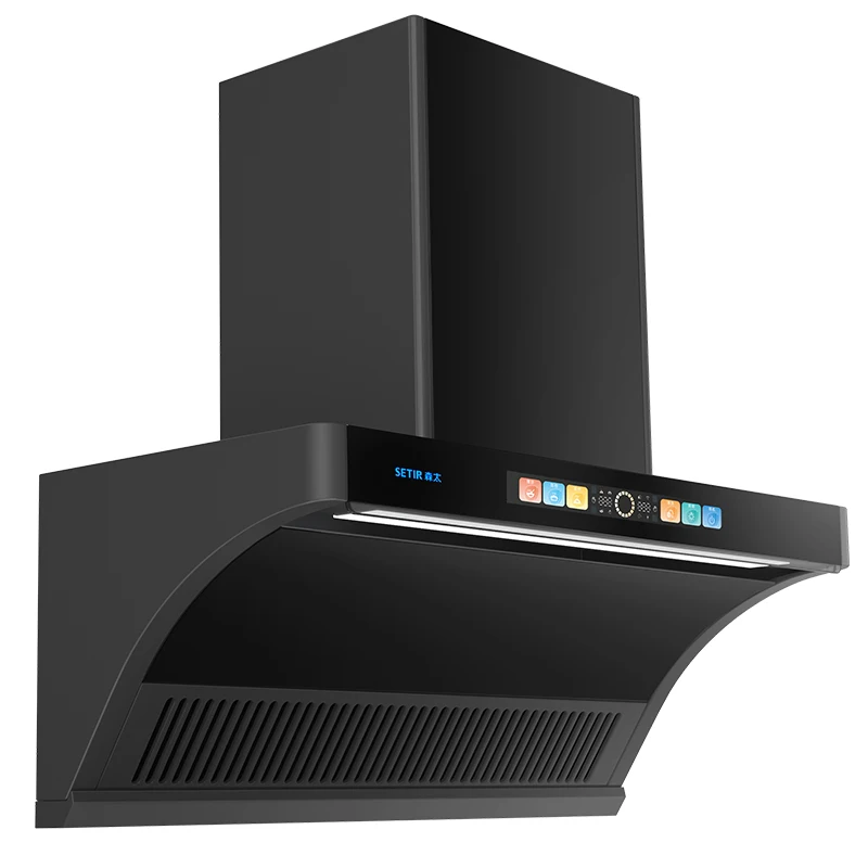 B952 شفاط المطبخ التجاري معدات المطبخ شفاط المطبخ من الفولاذ المقاوم للصدأ 1300pa درجة فصل الزيت 92%