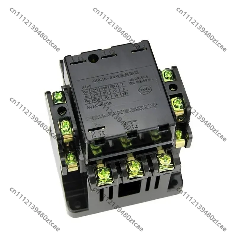 AC Contactor CDC10-20A CJ10 CJT1 Coil 380V 220V 110V 36V Industrial Electromagnetic Relay Electrical Power Control Accessories
