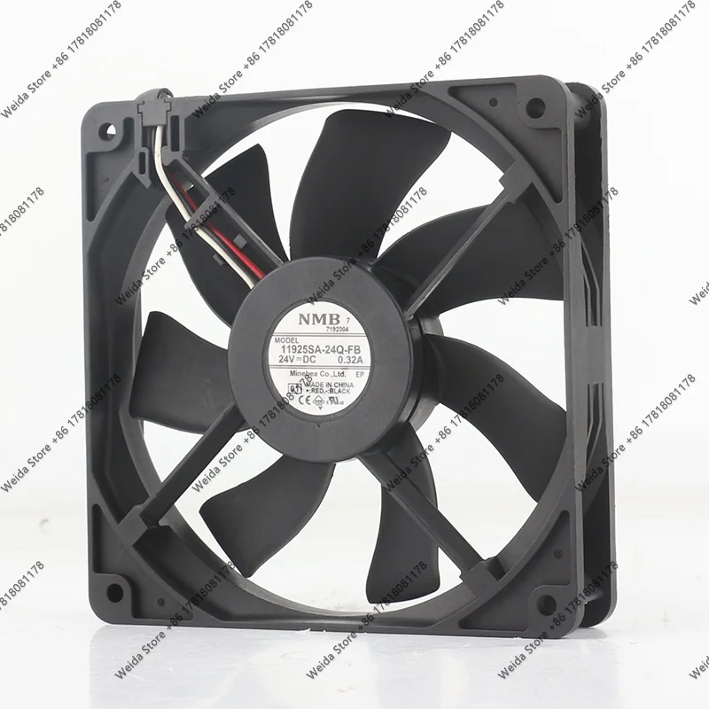 Original imported NMB 11925SA-24Q-FB 24V 0.32A 12025 120X120X25MM frequency converter cooling fan