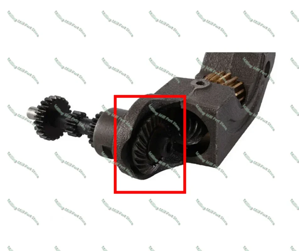 Turbina Elevador Gear Bracket Fresadora Acessórios Diâmetro Interno 38 mm Furo Interno 16 mm Keyway mm Altura mm B15