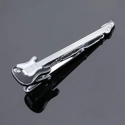 High quality guitar tie clip for men's wedding clothing tie accessories brand clip, the best choice for gift giving