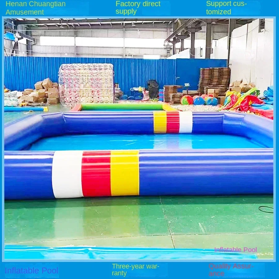 2026 Commercial Thickened Large Inflatable Pool for Children's Kindergarten Outdoor Swimming Sand Play Water Ocean Ball Manufact