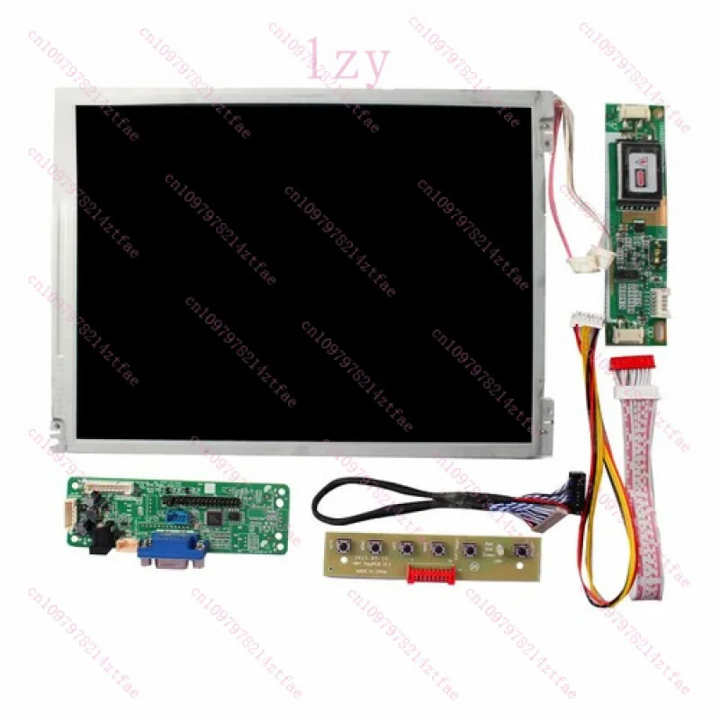 95% جديد 10.4 "640X480 LQ104V1LG92 TFT شاشة LCD ولوحة تحكم VGA RT2270C-806