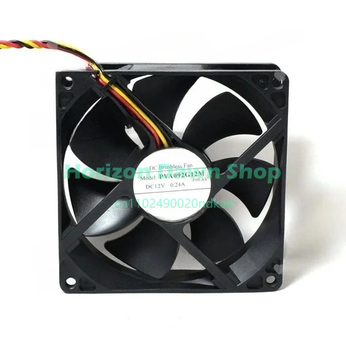 9025 9cm Power Supply Chassis Fan 12V 0.24A PVA092G12M