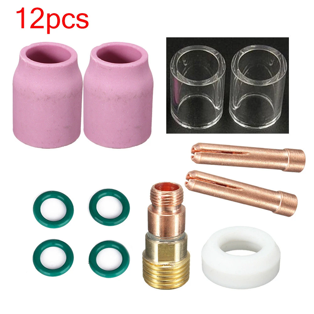 Brand New TIG Welding Torch Gas Lens #10 Cups Accessories Grape WP-17 / 18/26 High Quality Nozzle Cup 12.5mm 1/2\