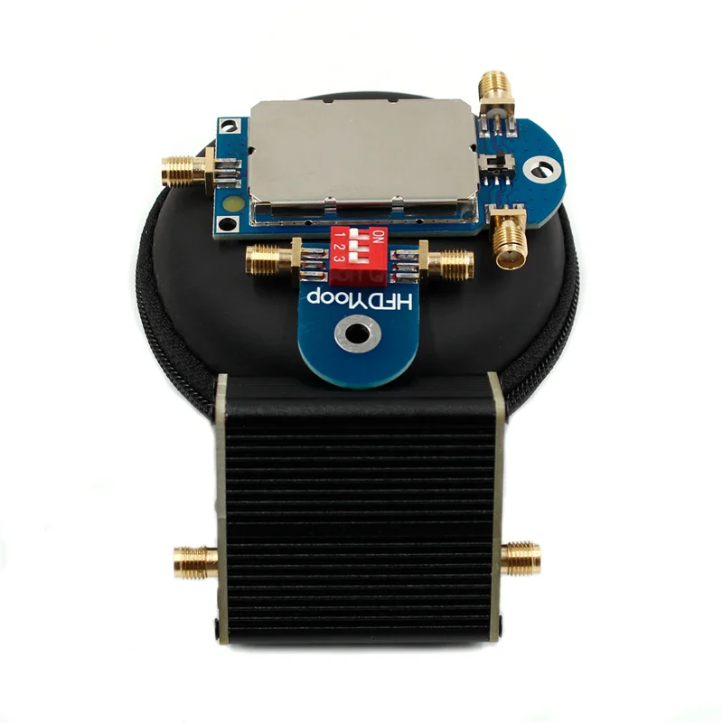 B34B-50K-500Mhz Allband Active Small Magnetic Loop Antenna Amplifier  AM FM VHF UHF SDR Receiver Radio Durable Easy To Use