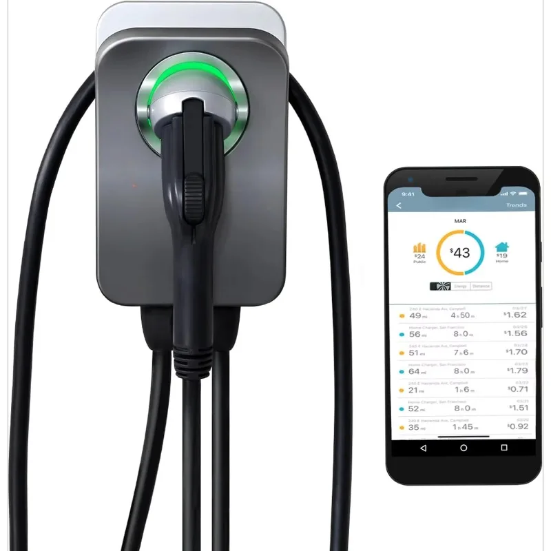 Best.Level 2 EV Charger J1772, NEMA 14-50 for Electric Car - Fast Smart Battery Power Charging at Home