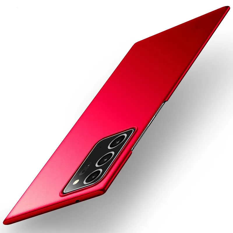 Ultradünne, matte Hülle für Samsung Galaxy S25 S24 S23 S22 S21 S20 S26 Ultra Plus FE, harte Kunststoff-Rückabdeckung, Carcasa Funda +