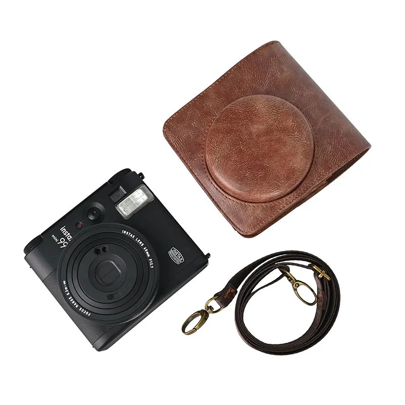 Защитный чехол для камеры Mini 99 из искусственной кожи, чехол для камеры, дорожная сумка для Fujifilm Instax Mini99 с плечевым ремнем