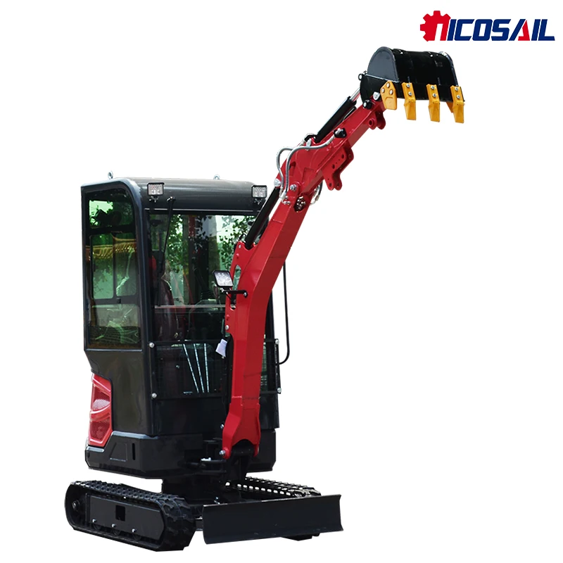 

Customized New 1.8 Ton Excavators Machine Mini Excavators 1 Ton 3 Ton Micro Digger For Sale