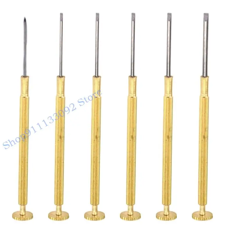 Набор-миниатюрных-отверток-h9ed-для-мелкой-механики-инструмент-с-медной-ручкой-для-обслуживания-ювелирных-часов