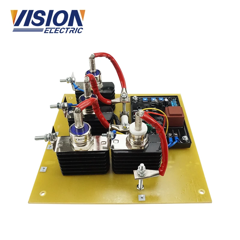 AVR GAVR 100A Automatic Voltage Regulator For Bush Type 3 Phase Diesel Generator 100A Diode AVR For Bush Type Generator