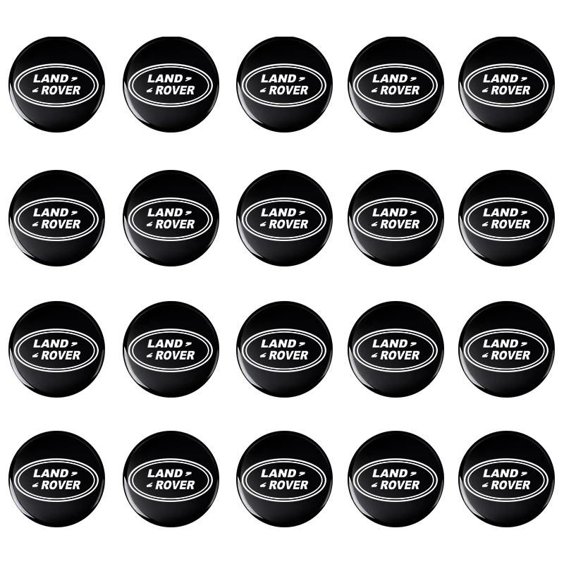 Car Goods 14MM Remote Car Key Stickers Emblem Accessories For Land Rover Freelander 2 L2 LF Discovery 3 4 L319 L462 Range Rover