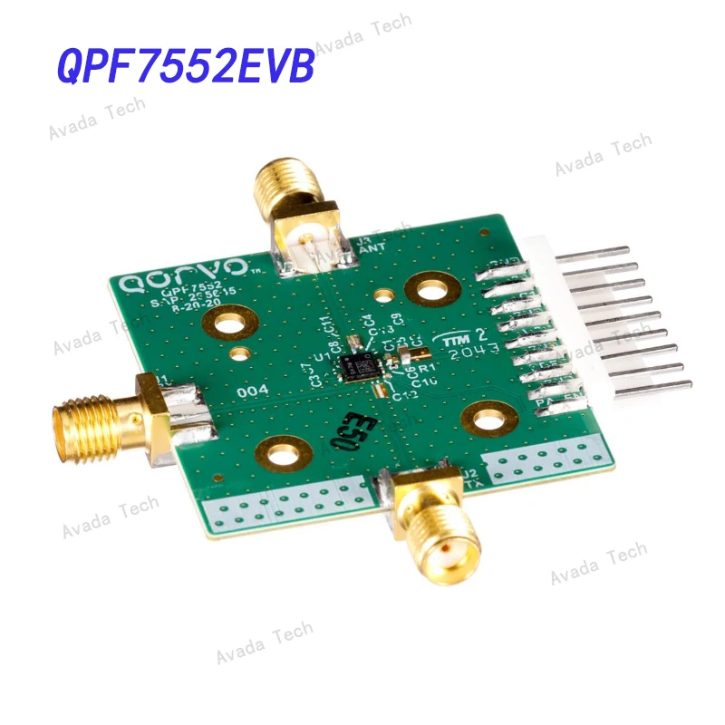 Avada Tech QPF7552EVB 5GHz Wi-Fi 6 UNII2c-3 integrated Front E