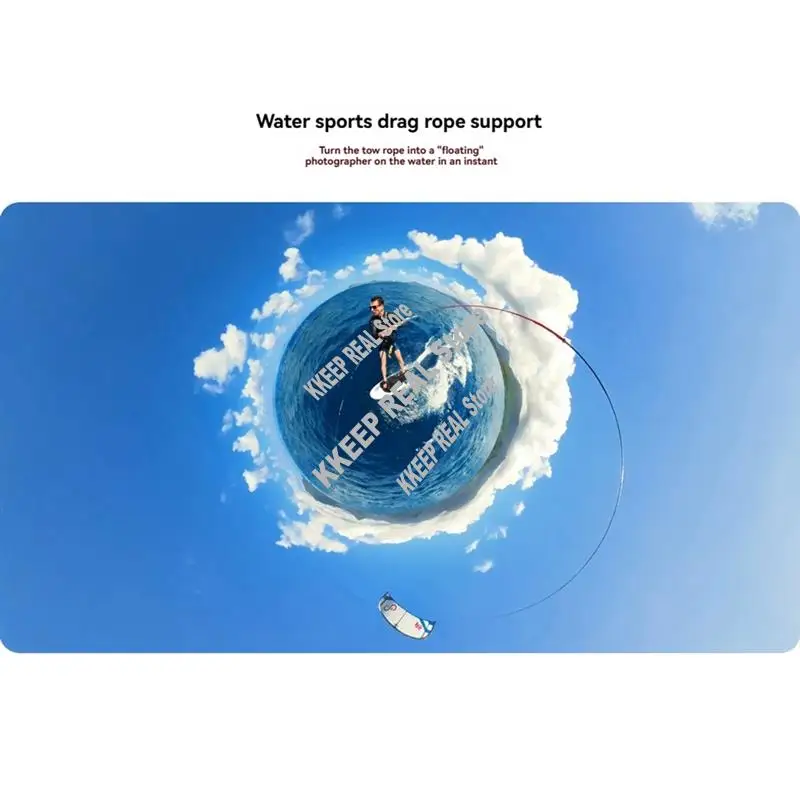 ل Insta360 X5 الرياضات المائية جبل حبل غير مرئية لركوب الأمواج Kiteboarding اكسسوارات Wakeboarding ل Insta360 X5-VVNB