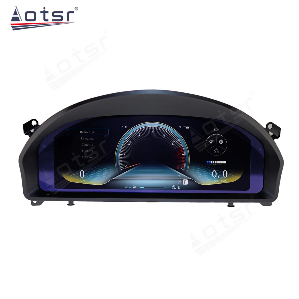 For Mercedes Benz E-Class W207 C207 2010-2015 Car LCD Digital Cluster Virtual Cockpit Dashboard Instrument Speedometer Accessory