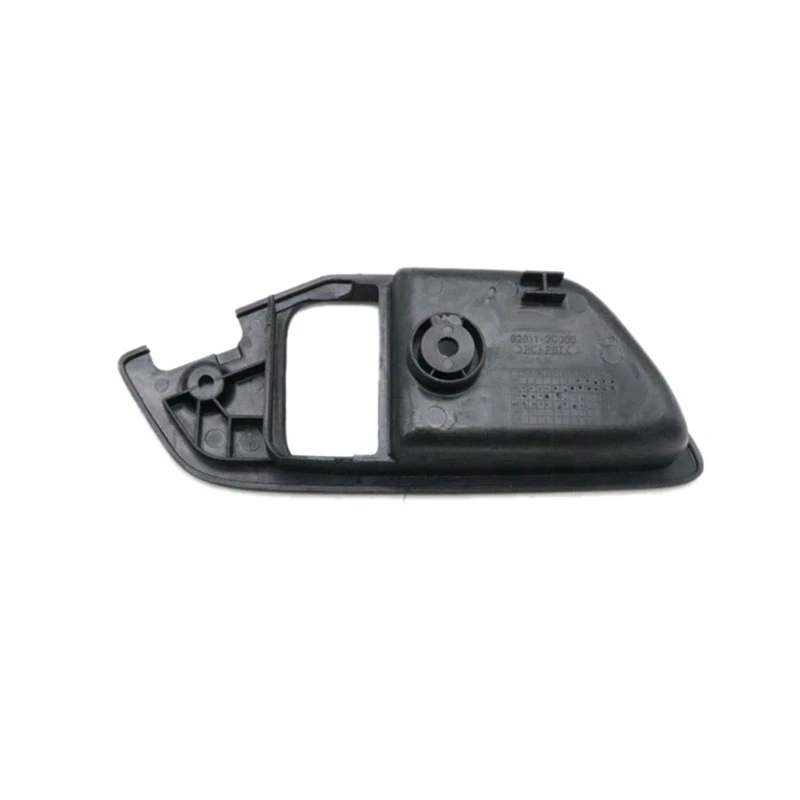 Car Front Door Inner Handle Clip Cover LH+RH Set For Hyundai Tiburon Coupe 2003-2008 826112C000 826212C000,Black