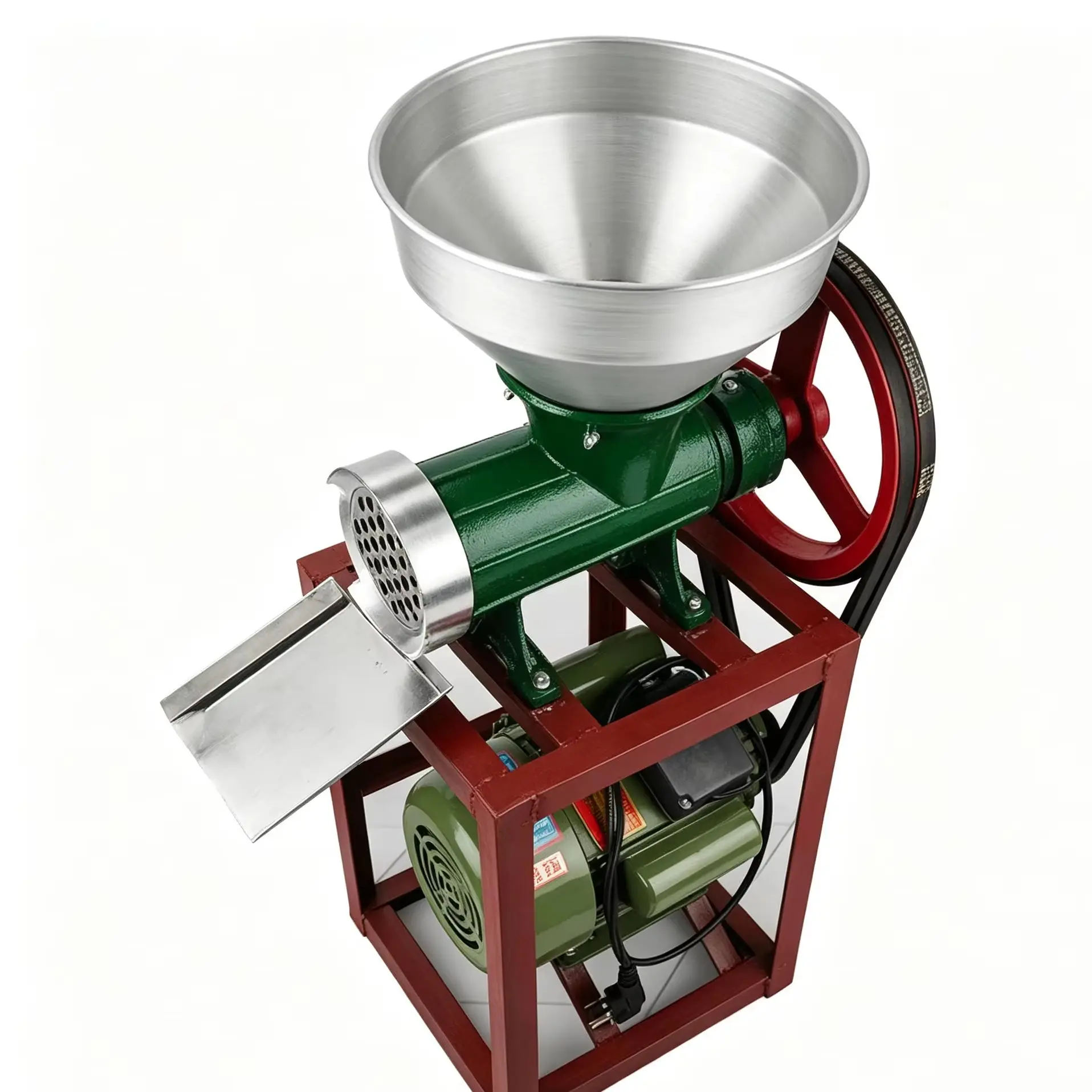 Commercial Electric Meat Grinder Chicken Bones Masher New Farm Bone Crushing Machine Featuring Motor Gear Pump Core Components