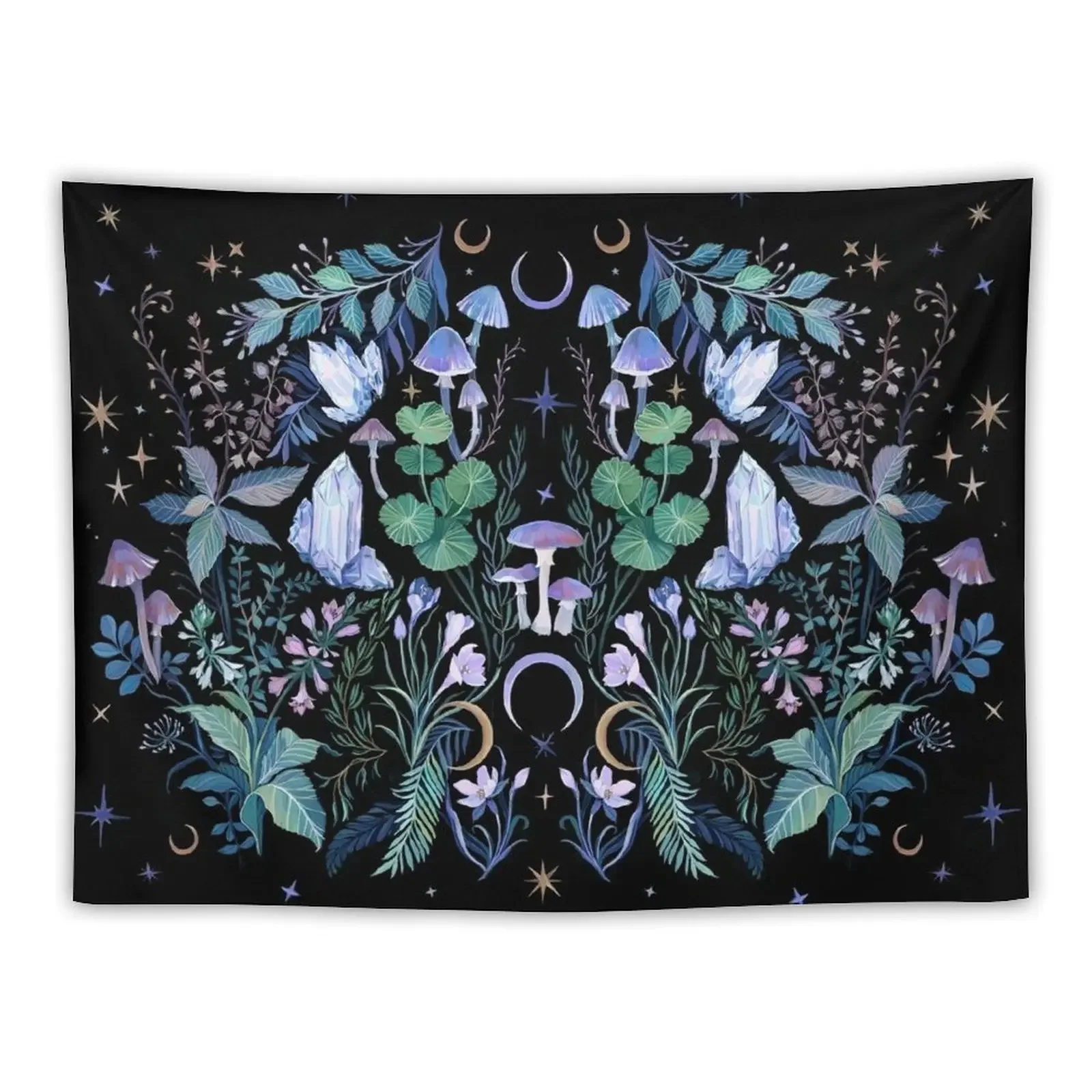 

Crystals Gardens Tapestry Room Design Decoration Room Decoration For Home Room Decore Aesthetic Tapestry