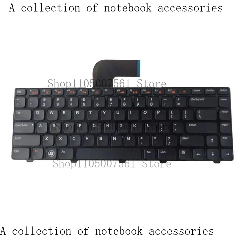 Teclado retroiluminado X para laptops Dell Inspiron 14R (N4110), 14Z (N411Z), 15R (7520)